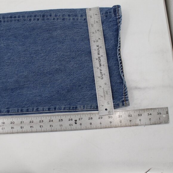 SilverLake Jeans Womens 26 29x32 Taylor Wide Leg Pleated High Rise Made in USA - Picture 8 of 16